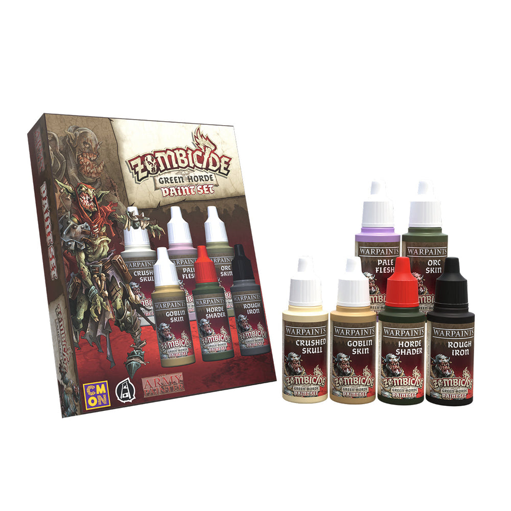 Army Painter Warpaints: Zombicide Green Horde Paint Set (ONLINE ORDER ONLY)