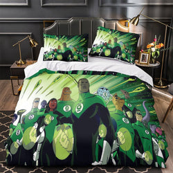 Green Lantern Duvet Cover Bedding Set Without Filler (ONLINE ORDER ONLY)