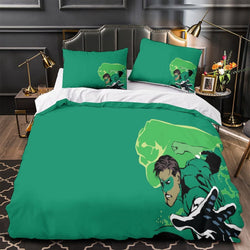 Green Lantern Duvet Cover Bedding Set Without Filler (ONLINE ORDER ONLY)