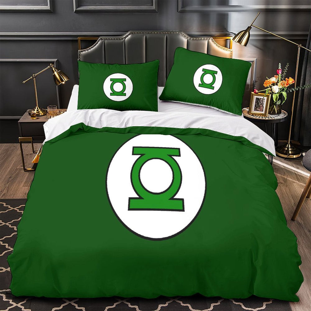 Green Lantern Duvet Cover Bedding Set Without Filler (ONLINE ORDER ONLY)