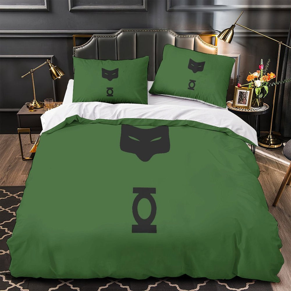 Green Lantern Duvet Cover Bedding Set Without Filler (ONLINE ORDER ONLY)