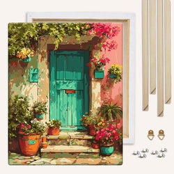 Green Door - Paint By Numbers Kit