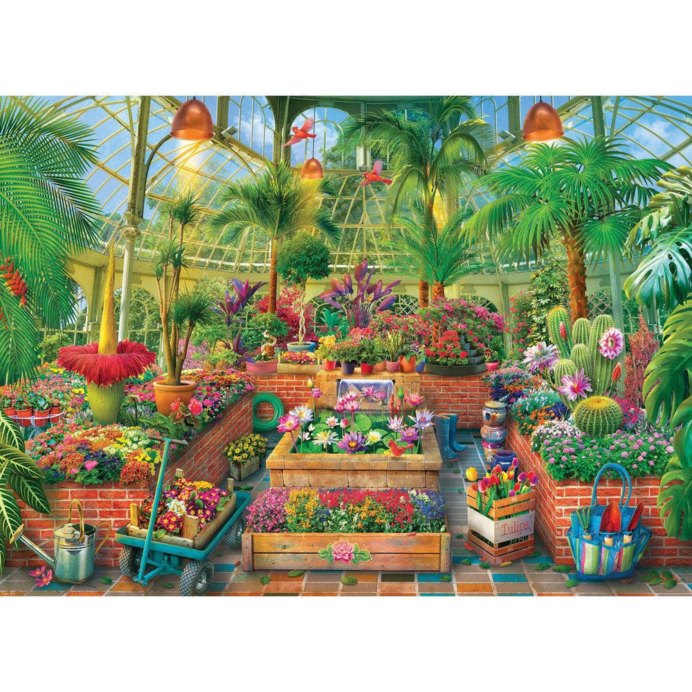 Greenhouse Gardens 1000 Piece Jigsaw Puzzle Eurographics (ONLINE ORDER ONLY)