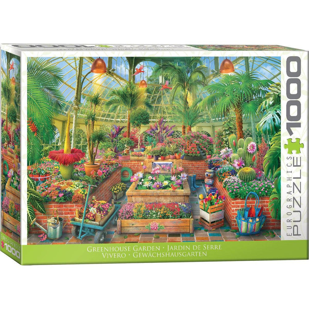 Greenhouse Gardens 1000 Piece Jigsaw Puzzle Eurographics (ONLINE ORDER ONLY)