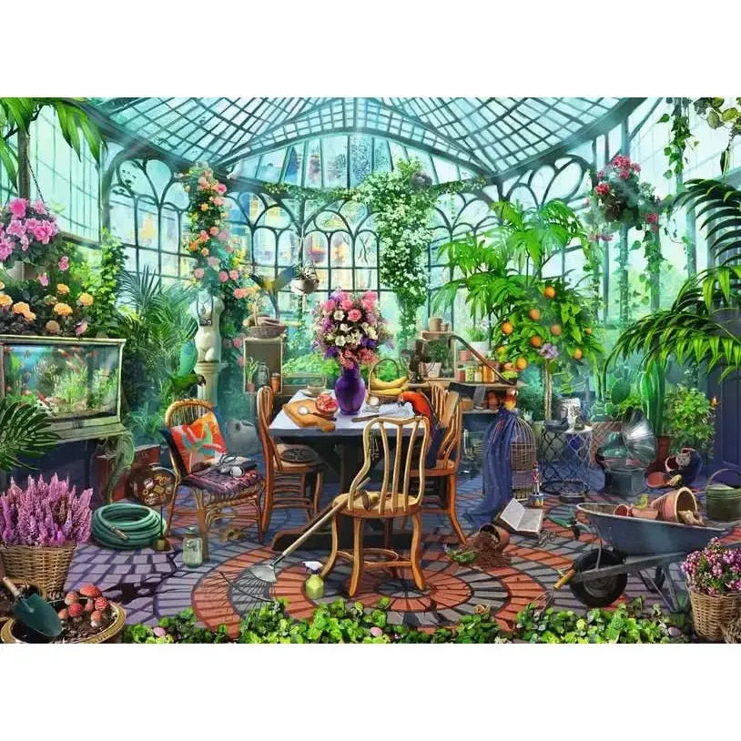 Greenhouse Morning 500 Piece Jigsaw Puzzle Ravensburger