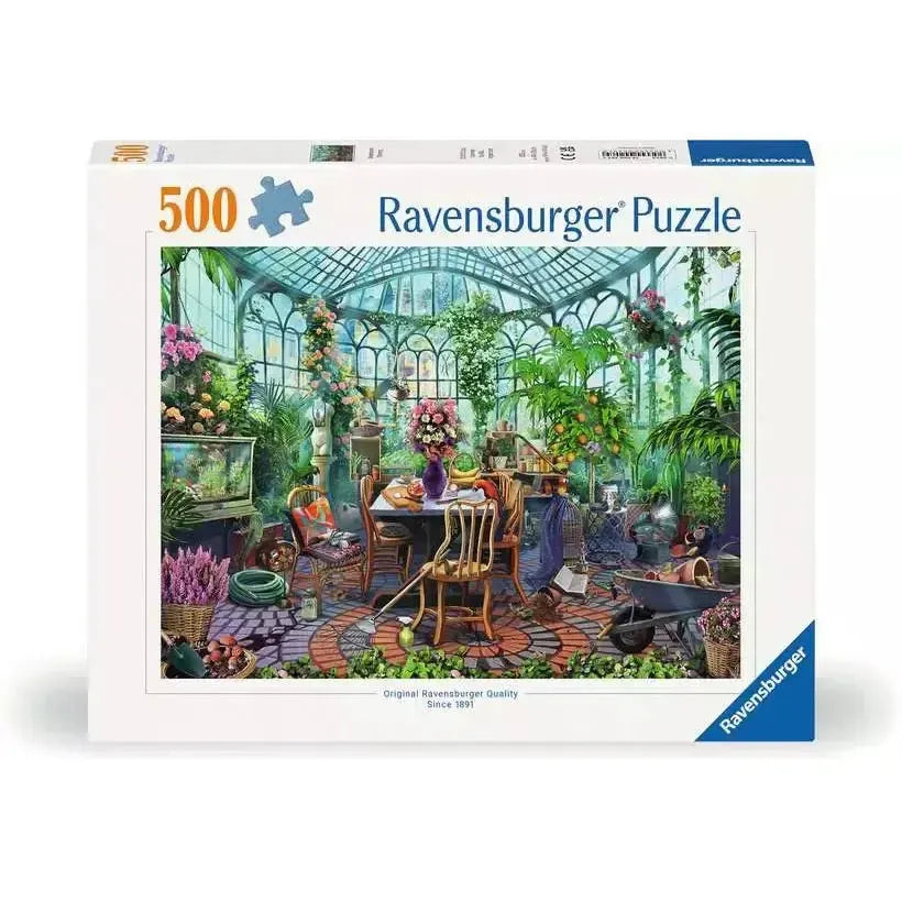 Greenhouse Morning 500 Piece Jigsaw Puzzle Ravensburger