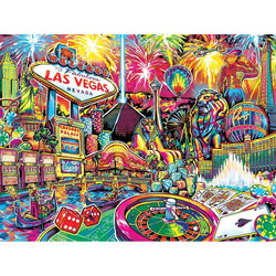 Greeting from Las Vegas 550 Piece Jigsaw Puzzle MasterPieces