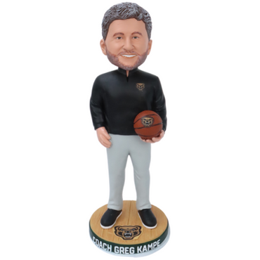 Greg Kampe Oakland Golden Grizzlies Bobbleheads (ONLINE ORDER ONLY)