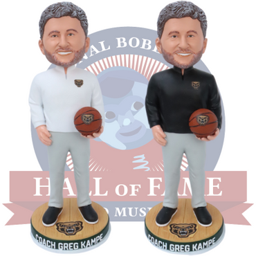 Greg Kampe Oakland Golden Grizzlies Bobbleheads (ONLINE ORDER ONLY)
