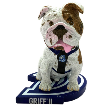Griff II Drake Bulldogs Live Bulldog Bobbleheads (ONLINE ORDER ONLY)
