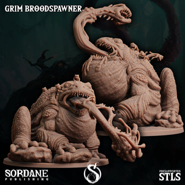 3D Printed Sordane Publishing Grim Broodspawner 28 32mm D&D (Online Only)
