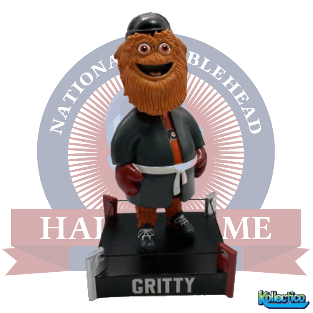 Gritty Philadelphia Flyers Mascot Boxing Ring Special Edition Bobblehead (ONLINE ORDER ONLY)