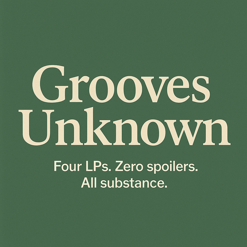 Grooves Unknown - 4 LP Mystery Box (Vinyl) (ONLINE ORDER ONLY)