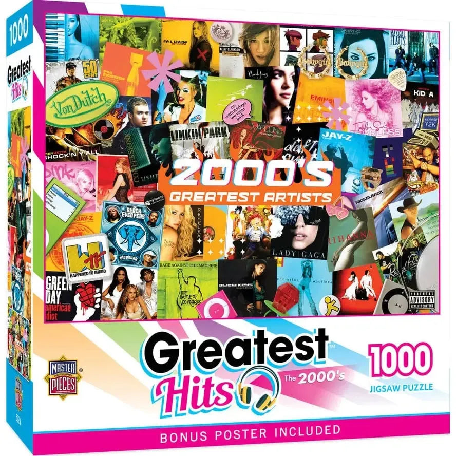Groovy Times Greatest Hits 1000 Piece Jigsaw Puzzle MasterPieces (ONLINE ORDER ONLY)