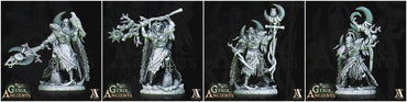 3D Printed Archvillain Games Nature's Wrath Genir Ancients - Grovebred Druids 28mm 32mm D&D (Online Only)