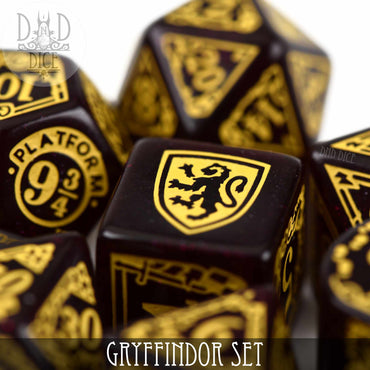 Harry Potter - Gryffindor Dice Set (Online Order Only)