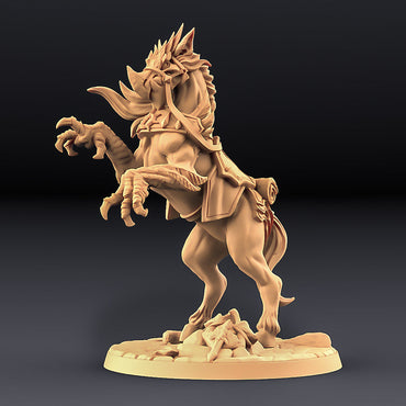 3D Printed Artisan Guild Gryphsteed and Warhorse Mounted Heroes Fighters Guild Set 28mm 32mm (Online Only)
