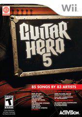 Guitar Hero 5 - Nintendo Wii (ONLINE ORDER ONLY)