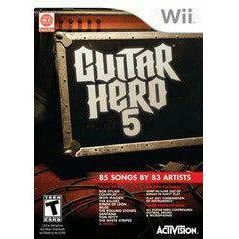 Guitar Hero 5 - Wii (Online Order Only)