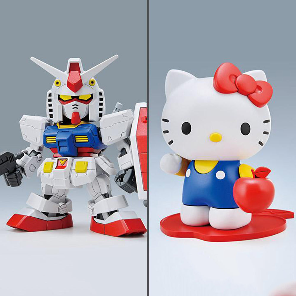 Bandai Hobby: Gundam X Hello Kitty - Hello Kitty / RX-78-2 Gundam [SD EX-STANDARD] (ONLINE ORDER ONLY)
