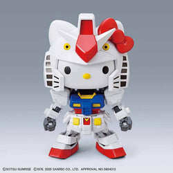 Bandai Hobby: Gundam X Hello Kitty - Hello Kitty / RX-78-2 Gundam [SD EX-STANDARD] (ONLINE ORDER ONLY)