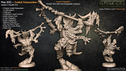 3D Printed Artisan Guild Gundrof Ragingfire Dumlok Flameseekers 28mm 32mm (Online Only)