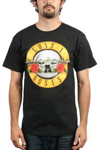 Guns N Roses - Bullet Logo T-Shirt Size M [T-Shirt] (ONLINE ORDER ONLY)