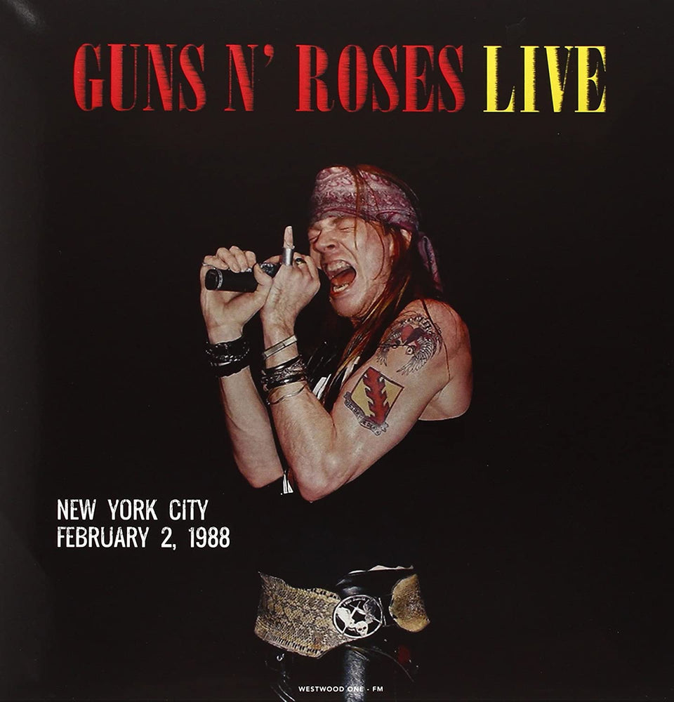 Live In New York City / February 2 1988 (Red Vinyl) [Vinyl] (ONLINE ORDER ONLY)