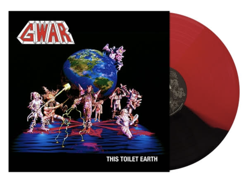 Gwar - This Toilet Earth (Red & Black Split Colored Vinyl) [Vinyl]