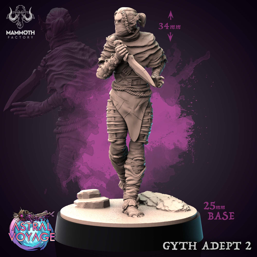 Gyth Adepts Set – Gith Assassin Miniatures (ONLINE ORDER ONLY)