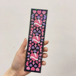 Glitter Star Ribbon Laser Sticker Scrapbooking Decorative Sticker DIY Diary Album Stick Label Korean Stationery (ONLINE ORDER ONLY)