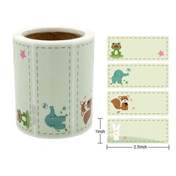 New Rolls Of Primary School Students And Children's Name Stickers Kindergarten Baby Entering Kindergarten Name Self-adhesive Sti (ONLINE ORDER ONLY)