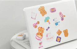 Kawaii Soft Bear Rabbit Decorative Stickers Adhesive Stickers DIY Diary Stationery Stickers Children Gift School Office Supplies (ONLINE ORDER ONLY)