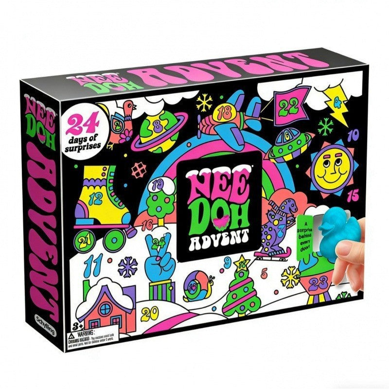 Schylling Nee-Doh 2026 Christmas Squishmas Advent Calendar (ONLINE ORDER ONLY)