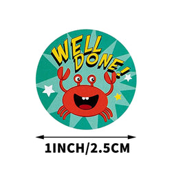 100-500pcs Animal Sticker School Teacher Student Cartoon Sticker Sealing Label Christmas Gift Scrapbook Stationery Sticker (ONLINE ORDER ONLY)