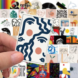 Pop Art Cartoon Stickers: Laptop, Luggage, Skateboard Decals (ONLINE ORDER ONLY)