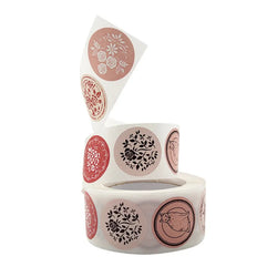 Yellow Lemon Sticker 500 Pcs/roll For Kids Reward Sticker Fruit LabelsThank You Sticker Kids Toys (ONLINE ORDER ONLY)