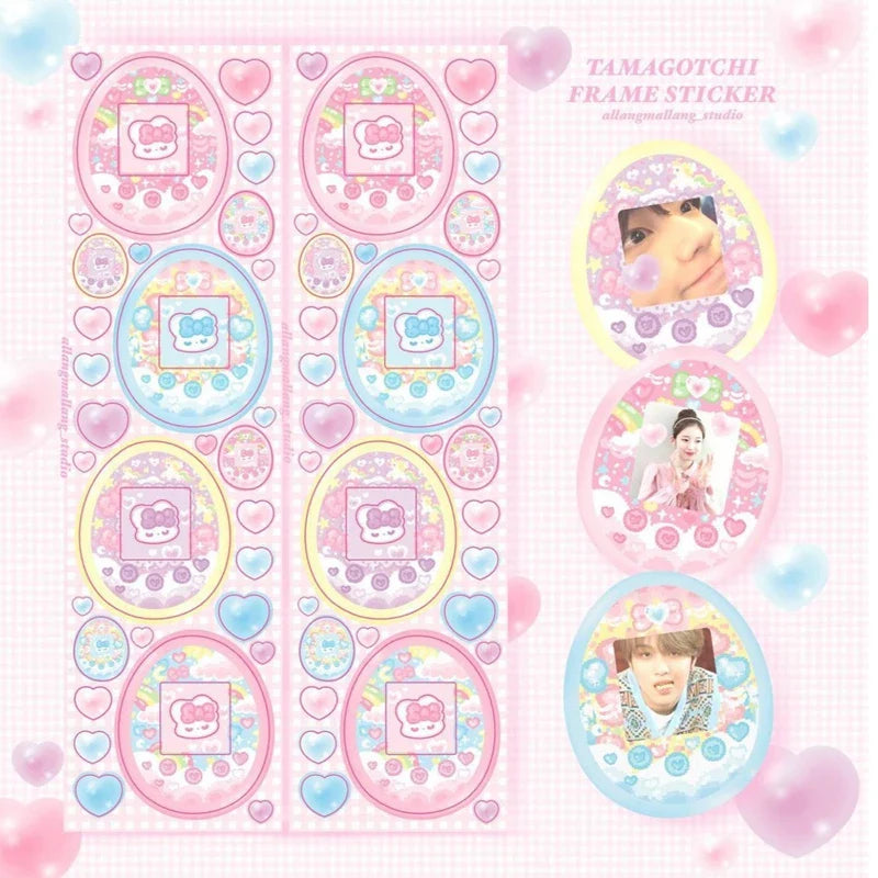 Sweetheart Rabbit Stickers Scrapbooking Decorative Sticker Hand Account DIY Diary Album Stick Label Kawaii Korean Stationery (ONLINE ORDER ONLY)