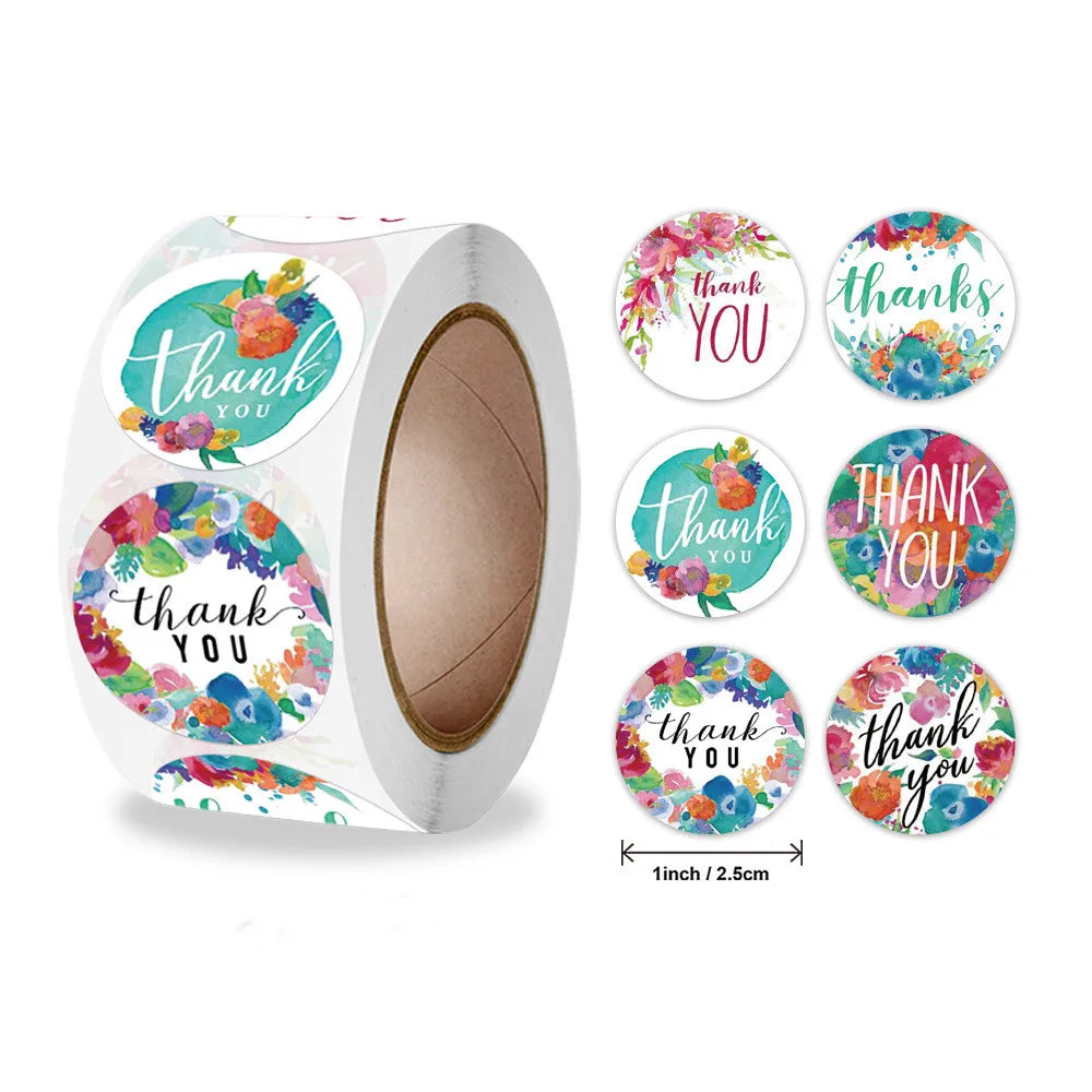 Yellow Lemon Sticker 500 Pcs/roll For Kids Reward Sticker Fruit LabelsThank You Sticker Kids Toys (ONLINE ORDER ONLY)