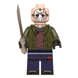 Jason Voorhees Friday The 13th Lego Minifigures Custom Horror Toys 4 (ONLINE ORDER ONLY)