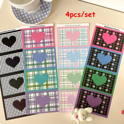 3pcs/5pcs/6pcs Full Set Series Cute Korean idol card Decorative Stickers DIY Scrapbooking Diary Album Sticker Stationery (ONLINE ORDER ONLY)