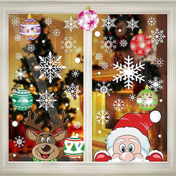 100-500Pcs Merry Christmas Sticker Christmas Party Holiday Decoration Gift Sealing Glue Baking Packaging Sticker Label 1inch (Online Order Only)