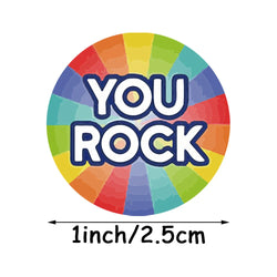 8 Designs Cute Stickers English Reward Sticker 100-500pcs/roll 1 inch for Encourage Children Girls Boys School Teacher Supplies (ONLINE ORDER ONLY)