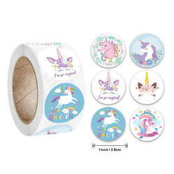 500 Pcs New Roll Cute Rabbit Easter Egg Theme Sticker Holiday Gift Decoration Sticker (ONLINE ORDER ONLY)