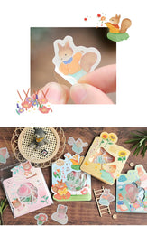 45pcs/lot Nimo's garden Series Stickers Scrapbooking Decorative Sticker DIY Diary Album Stick Label Kawaii Stationery (ONLINE ORDER ONLY)