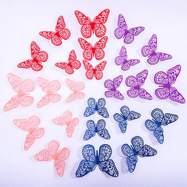 12Pcs 3D Butterfly Wall Stickers for Home Decoration (Online Order Only)