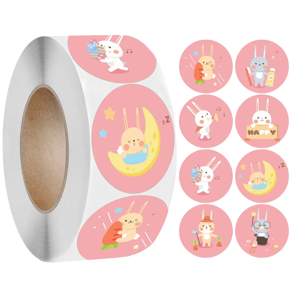 100-500pcs Envelope Seal Labels with 8 Flower Patterns Stickers Self Adhesive Sticker Labels for Party Decor,Birthday,Wedding (ONLINE ORDER ONLY)