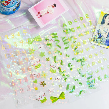 4 Sheets Star Cruise Series Sticker Cute Animals Scrapbooking Decorative Sticker DIY Diary Album Stick Label Kawaii Stationery (ONLINE ORDER ONLY)