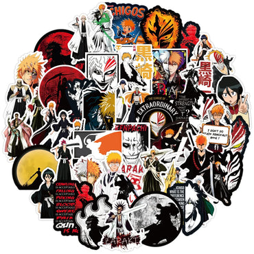 BLEACH Anime Stickers Waterproof Phone Car Skateboard Laptop Luggage Notebook Graffiti Toy (ONLINE ORDER ONLY)