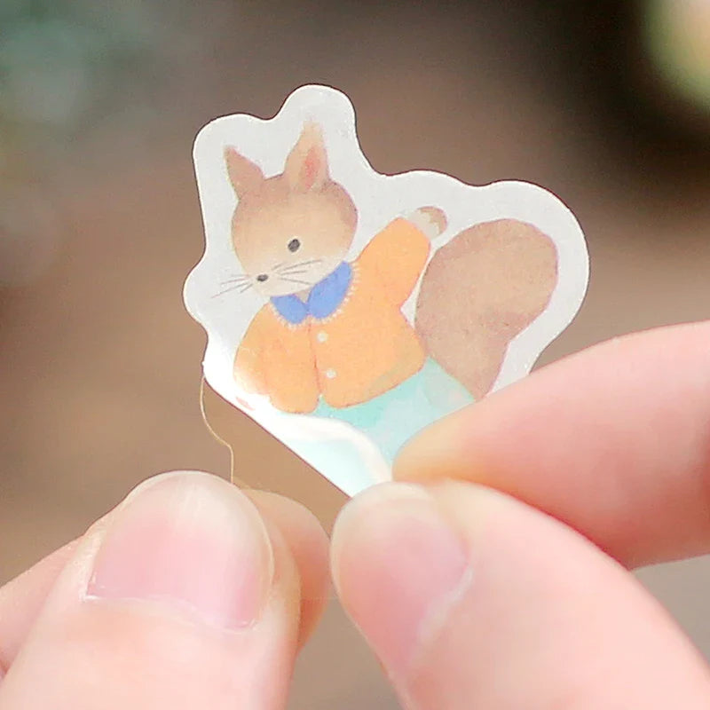 45pcs/lot Nimo's garden Series Stickers Scrapbooking Decorative Sticker DIY Diary Album Stick Label Kawaii Stationery (ONLINE ORDER ONLY)